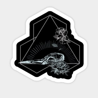 Mystical Crow Sticker